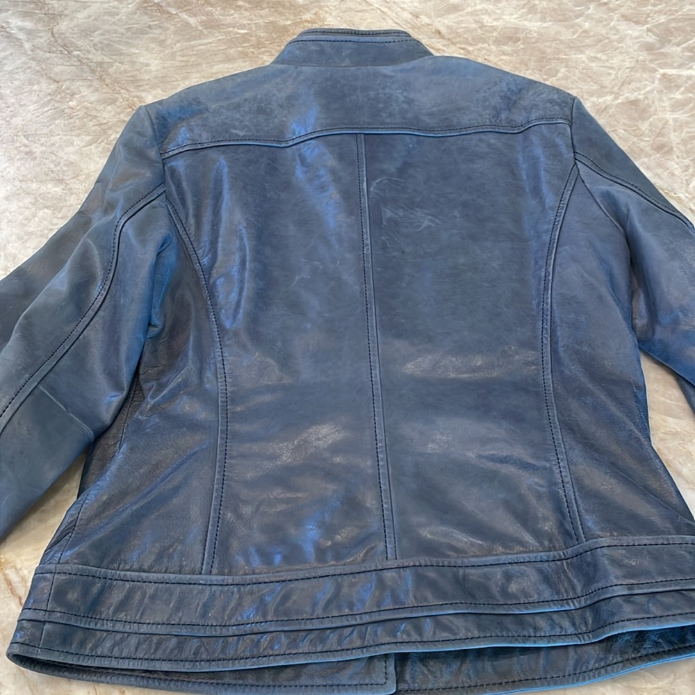 Laundry leather jacket - Picture 6 of 7